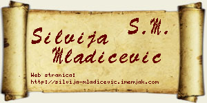 Silvija Mladićević vizit kartica